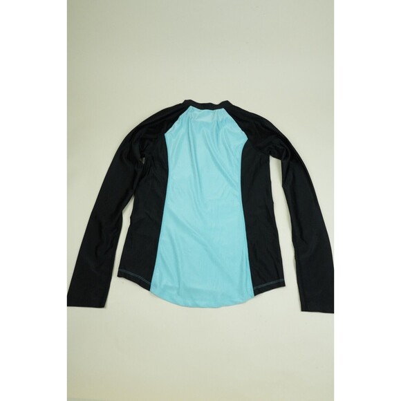 Women's Coolrun Blue Long Sleeve Swim Shirt Size S UPF 50+ Sun Protection - Picture 5 of 8